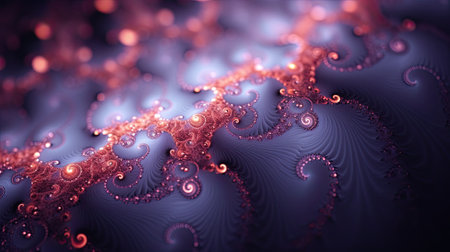 Close Up of Blue and Pink Wallpaperの素材