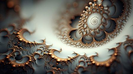 Computer Generated Spiral Designの素材