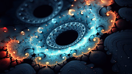 Computer Generated Image of Circular Objectの素材