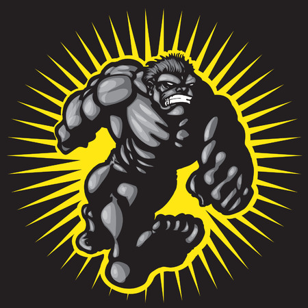 Muscle Manのイラスト素材