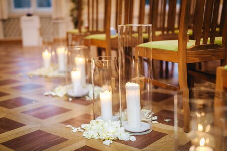 Decoration at a weddingの写真素材