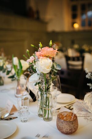 Decoration at a weddingの写真素材