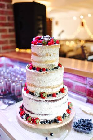 Beautiful wedding cake