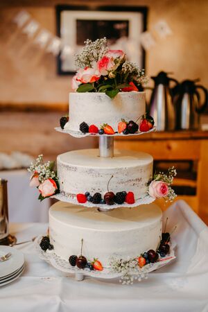 Beautiful wedding cake