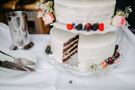 Beautiful wedding cake