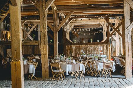 Beautiful wedding locationの写真素材