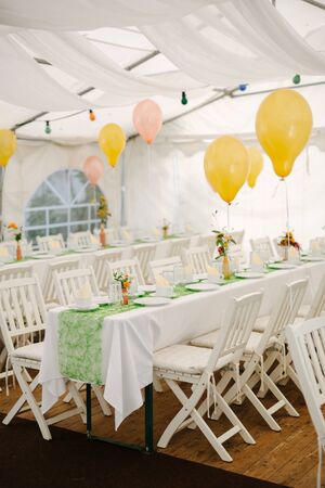Beautiful wedding locationの写真素材