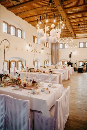 Beautiful wedding locationの写真素材