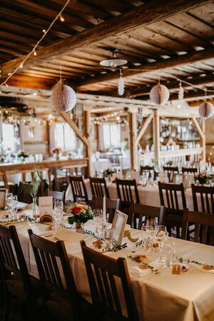 Beautiful wedding locationの写真素材