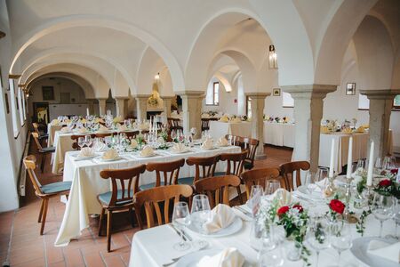 Beautiful wedding locationの写真素材