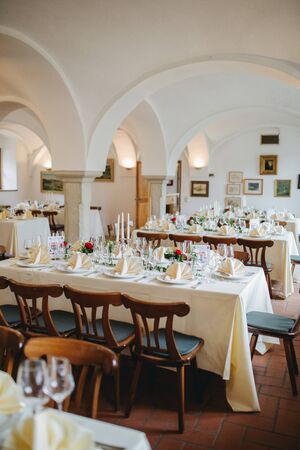 Beautiful wedding locationの写真素材