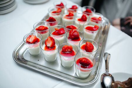 Delicious desserts at a wedding