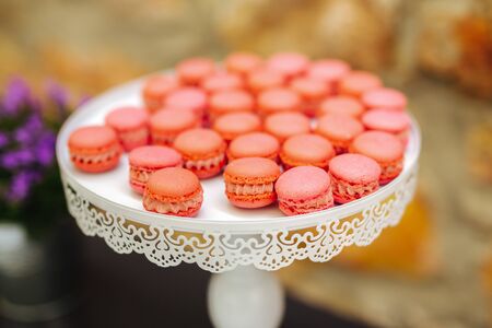 Delicious desserts at a weddingの写真素材
