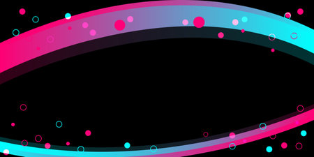 Colored modern background in the style of the social network. Digital background. Stream cover. Social media concept. Vector illustration. EPS10のイラスト素材