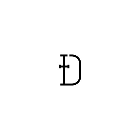 Letter D.のイラスト素材
