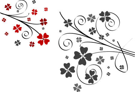 floral patternのイラスト素材