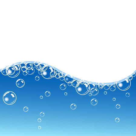 water bubbleのイラスト素材