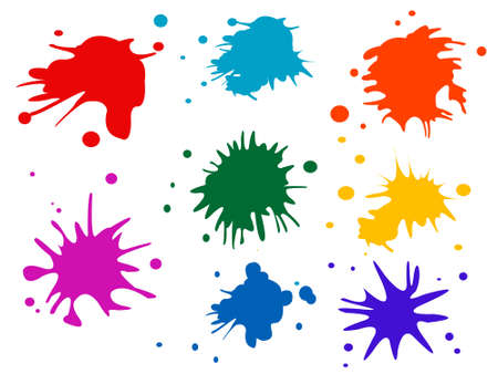 splash, dropのイラスト素材