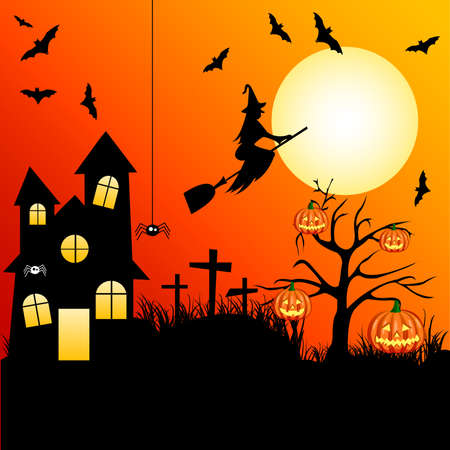 Halloweenのイラスト素材