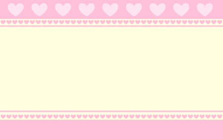 hearts background, wallpaperのイラスト素材