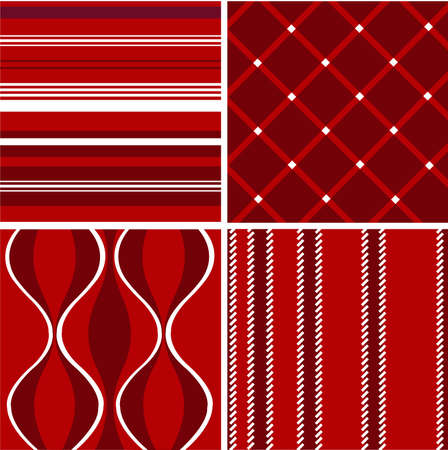 seamless patterns with fabric textureのイラスト素材