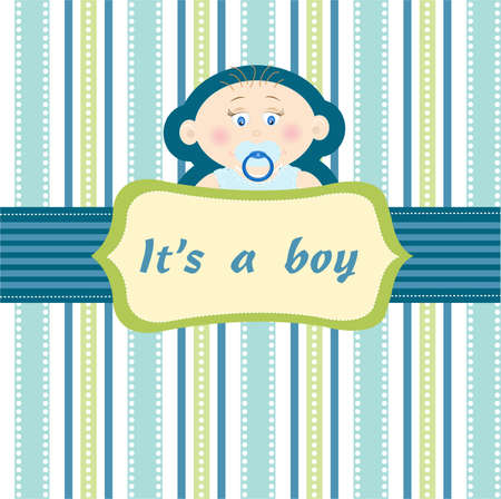 baby boy のイラスト素材