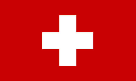 switzerland flagのイラスト素材