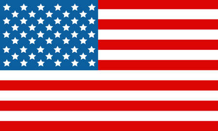 usa flagのイラスト素材