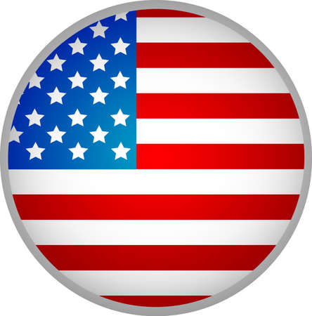 usa flagのイラスト素材