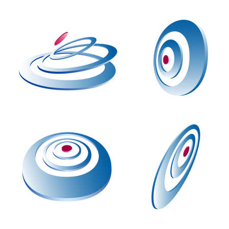 Business logo, icon designのイラスト素材