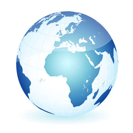 World global planet earthのイラスト素材