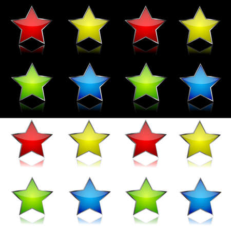 star iconsのイラスト素材