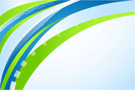 abstract green  and blue backgroundのイラスト素材