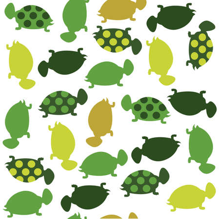 Seamless animal pattern for kidsのイラスト素材