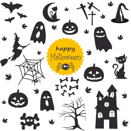 Halloween Setのイラスト素材
