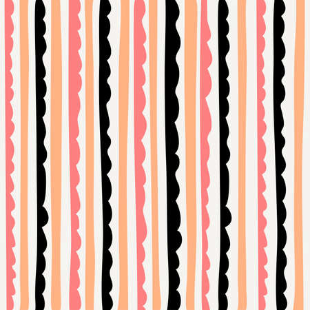 hand drawn seamless patternのイラスト素材