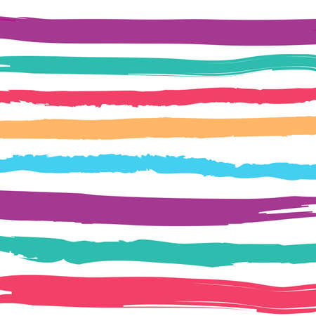 Abstract colorful stripes patternのイラスト素材