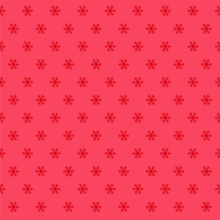 Winter snowflakes red backgroundのイラスト素材