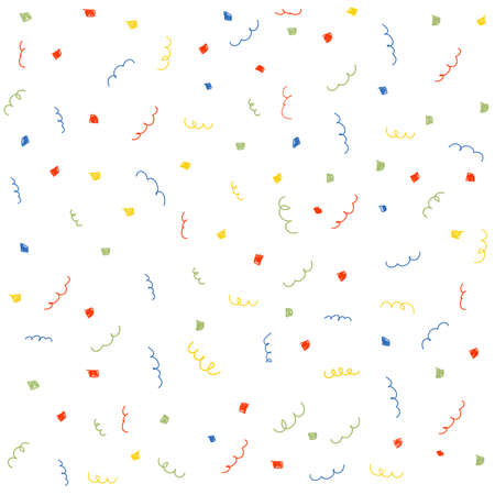 Festive Confetti backgroundのイラスト素材