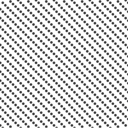 Vintage Polka Dot Pattern. Seamless vector patternのイラスト素材