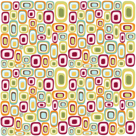 Hand drawn seamless vintage patternのイラスト素材