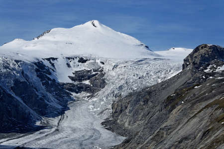 landscape at GroÃglocknergroup, national park Hohe Tauernの写真素材