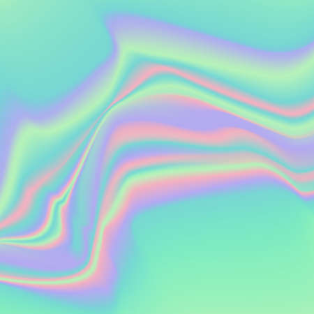 Abstract background with vibrant gradient holographic texture.のイラスト素材