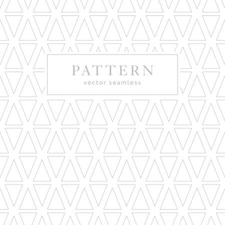Simple seamless pattern with triangles. Light collection. Textured background design.のイラスト素材