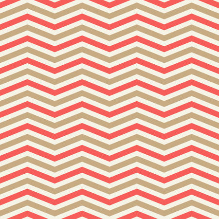 Chevron seamless pattern. Golden and Red holiday collection. Merry Christmas and Happy New year. Zigzag textured background design. Modern elegant wallpaper. Vector illustration.のイラスト素材