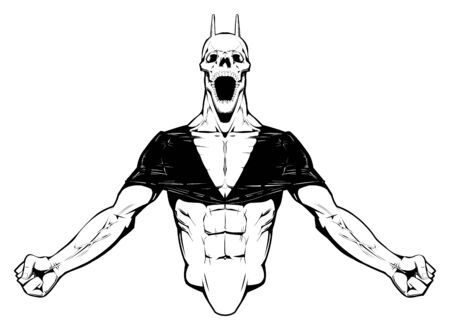 Angry Demonのイラスト素材