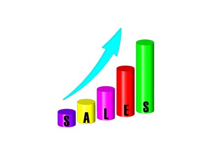 Sales graphのeditorial素材