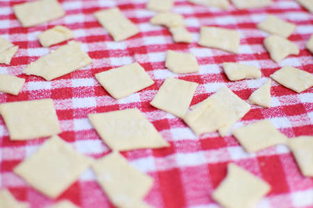 homemade pastaの写真素材