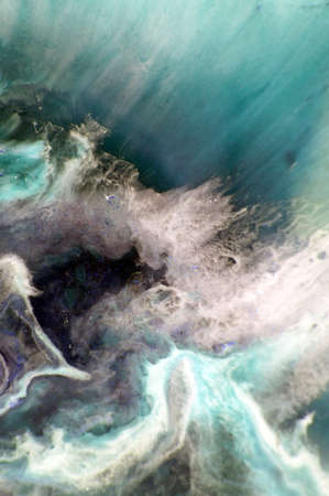 Epoxy resin art. Abstract composition. Macro photo. can be used as a trendy background for...