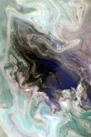 Epoxy resin art. Abstract composition. Macro photo. can be used as a trendy background for...